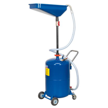 Air Discharge Mobile Waste Oil Drainer 65L