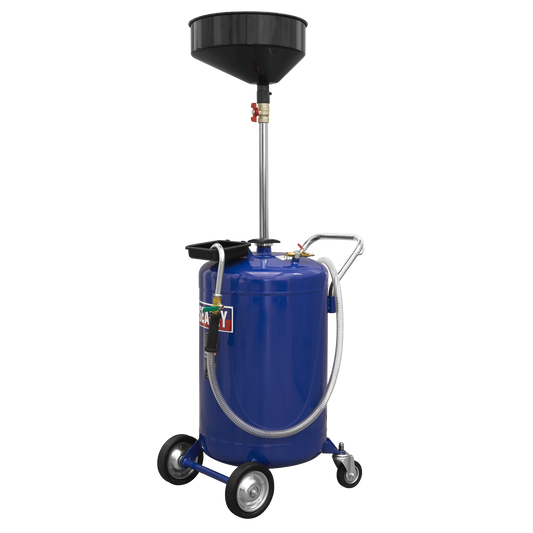 Air Discharge Mobile Oil Drainer 110L