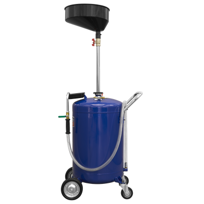 Air Discharge Mobile Oil Drainer 110L