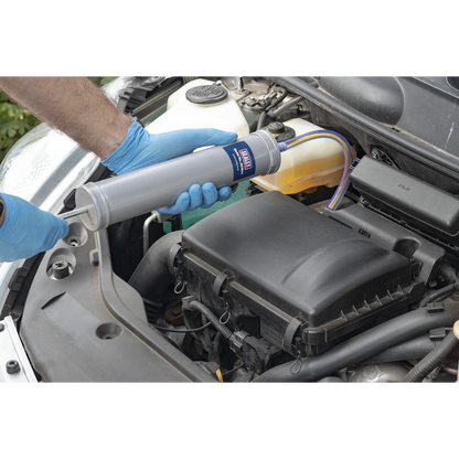 Oil Suction Syringe with Metal Body 500ml