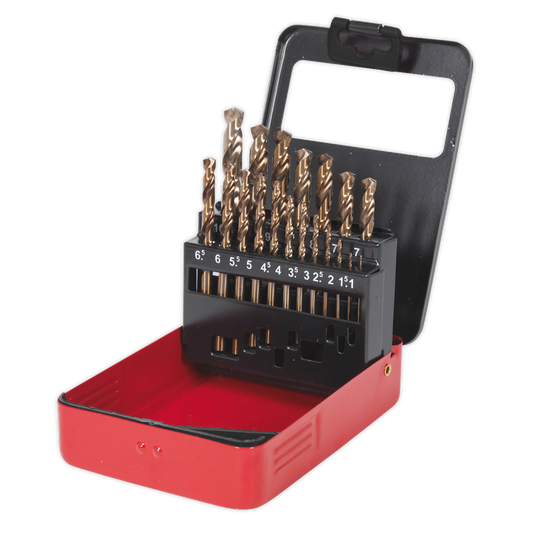 HSS Cobalt Fully Ground Drill Bit Set