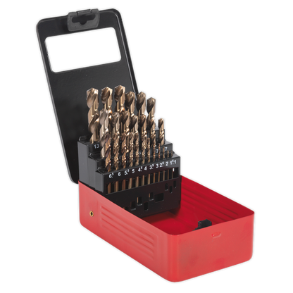 HSS Cobalt Fully Ground Drill Bit Set