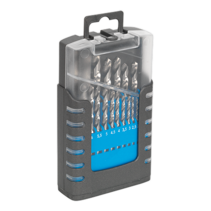 HSS Fully Ground Drill Bit Set 19pc