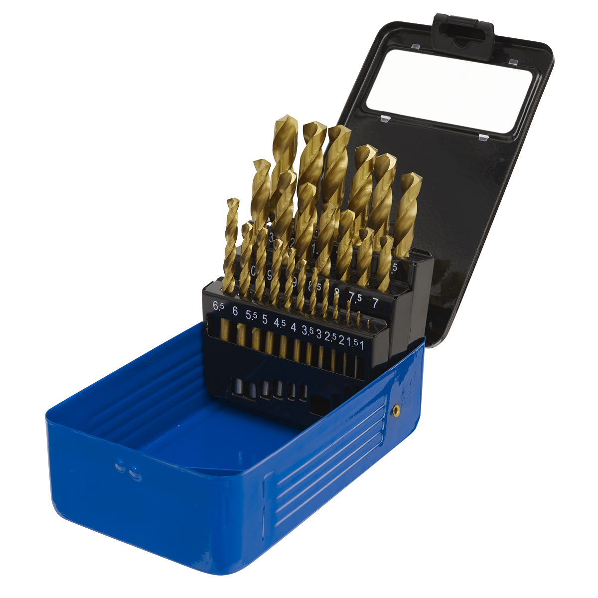 HSS Fully Ground Drill Bit Set 25pc - DIN 338