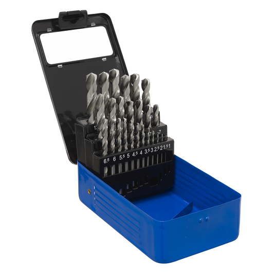 HSS Fully Ground Drill Bit Set 25pc