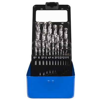 HSS Fully Ground Drill Bit Set 25pc
