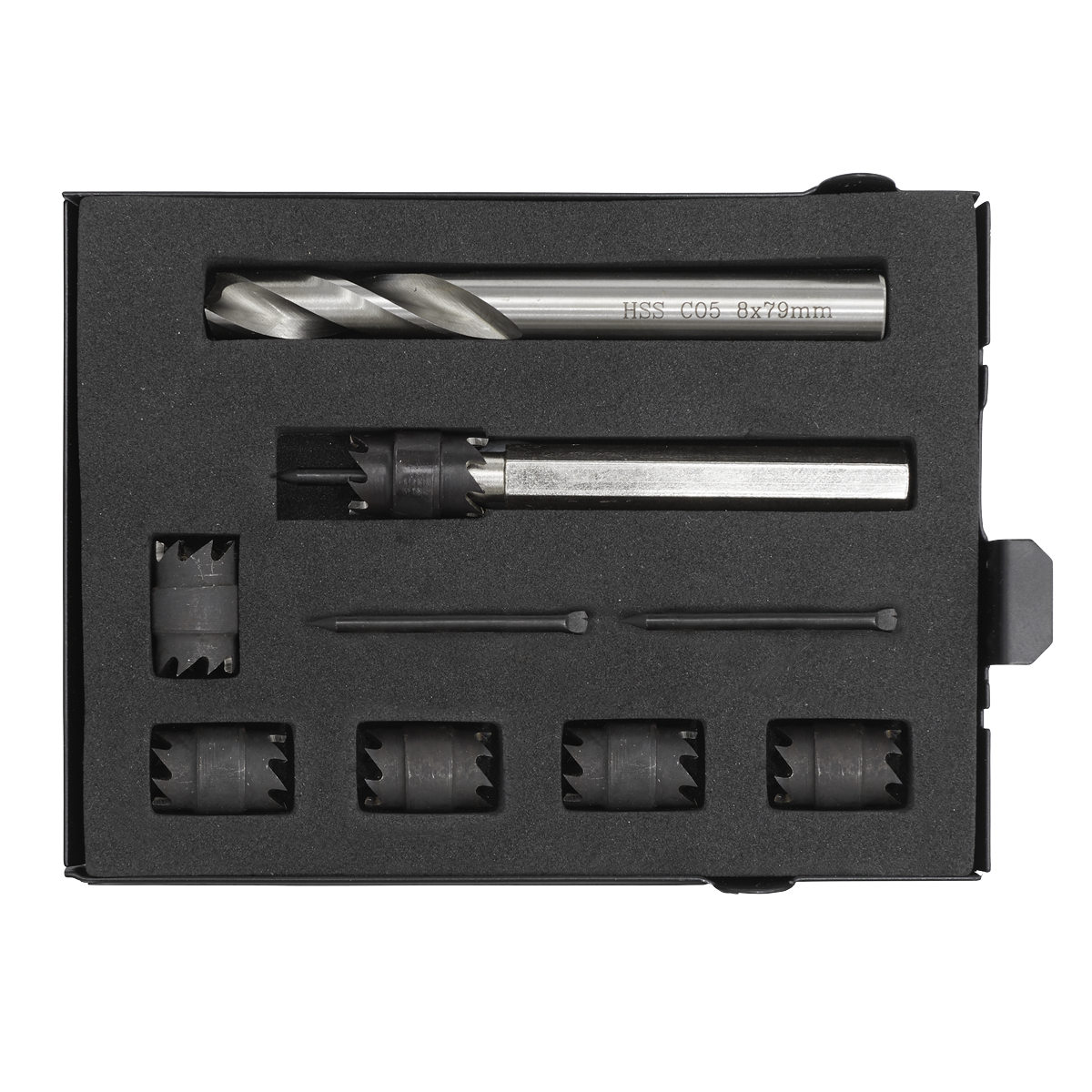 Spot Weld Cutter & Drill Bit Set 10mm 9pc