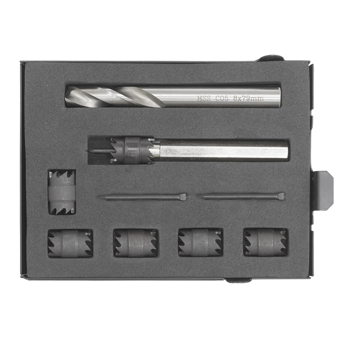 Spot Weld Cutter & Drill Bit Set 10mm 9pc