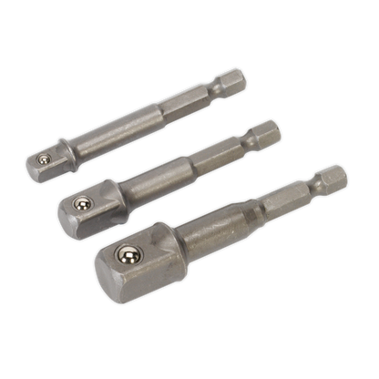 Premier Power Tool Socket Adaptor Set 3pc