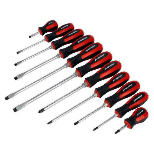 Premier Hammer-Thru Screwdriver Set 11pc