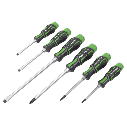 Premier Hammer-Thru Screwdriver Set 6pc