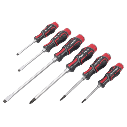 Premier Hammer-Thru Screwdriver Set 6pc