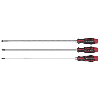 Premier Extra-Long Hammer-Thru Screwdriver Set 450mm