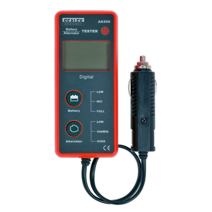 Battery & Alternator Tester with LCD Screen 12V