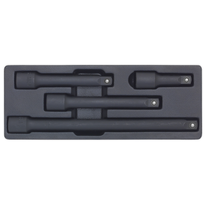 Premier Impact Extension Bar Set 1/2"Sq Drive 4pc