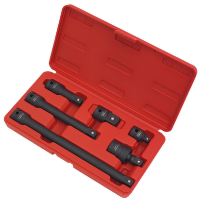 Premier Impact Adaptor & Extension Bar Set 1/2"Sq Drive 6pc