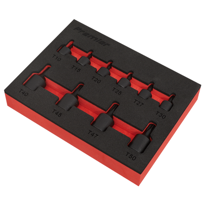 Premier Low Profile TRX-Star* Impact Socket Bit Set 1/4" & 3/8"Sq Drive 10pc