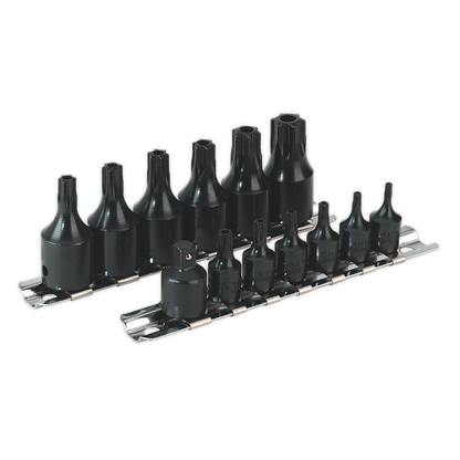 Premier TRX-Star* Security Socket Bit Set 1/4" & 3/8"Sq Drive 13pc
