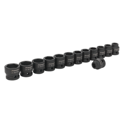 Premier Low Profile Impact Socket Set 1/2"Sq Drive 13pc