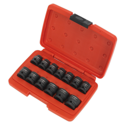 Premier Low Profile Impact Socket Set 1/2"Sq Drive 13pc