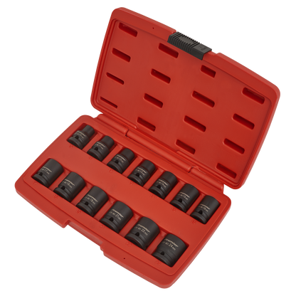 Premier Impact Socket Set 1/2"Sq Drive 12-point 13pc