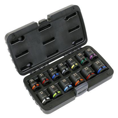 Premier Impact Socket Set 1/2"Sq Drive