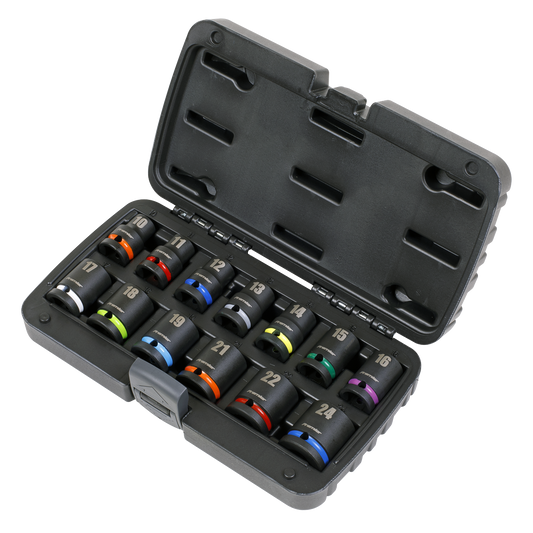 Premier Impact Socket Set 1/2"Sq Drive