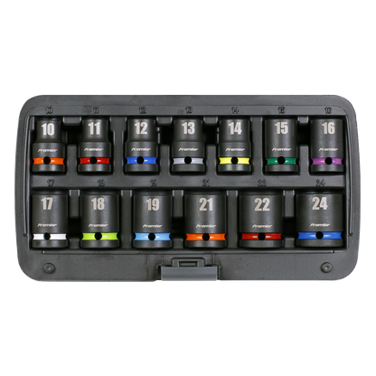 Premier Impact Socket Set 1/2"Sq Drive