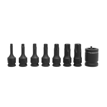 Premier TRX-Star* Impact Socket Bit Set 3/8"Sq Drive 8pc