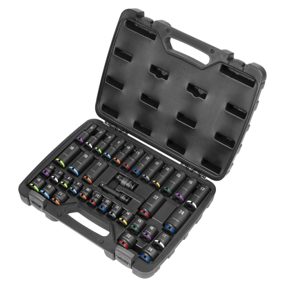Premier Impact Socket Set 3/8"Sq Drive 36pc