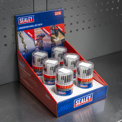 Drill Bit Sets Combination Display Box of 6