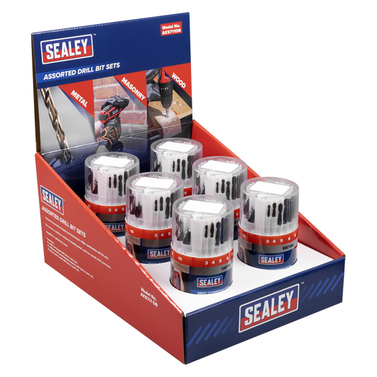 Drill Bit Sets Combination Display Box of 6