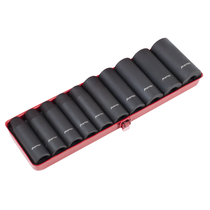Premier Deep Impact Socket Set 1/2"Sq Drive 10pc
