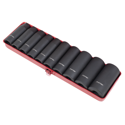 Premier Deep Impact Socket Set 1/2"Sq Drive 10pc