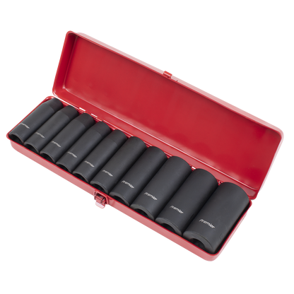 Premier Deep Impact Socket Set 1/2"Sq Drive 10pc