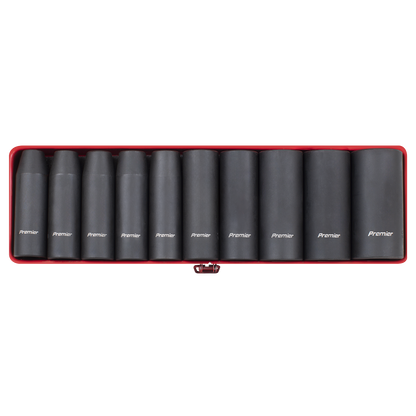 Premier Deep Impact Socket Set 1/2"Sq Drive 10pc