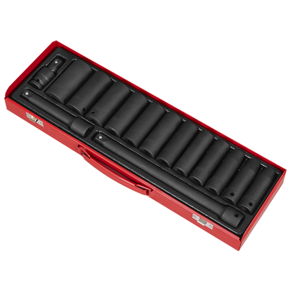 Premier Deep Impact Socket Set 1/2"Sq Drive 15pc