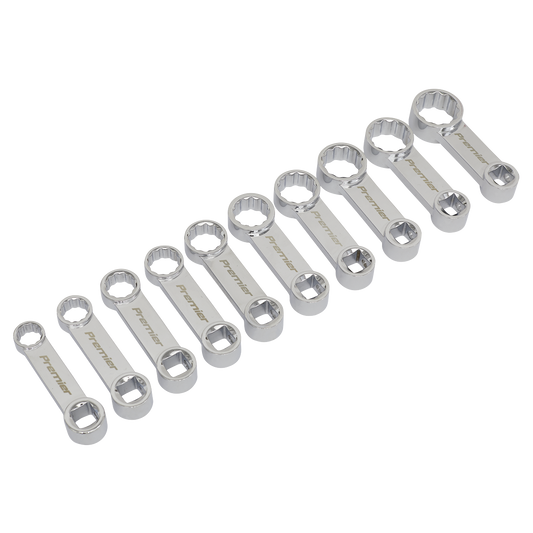Premier Torque Adaptor Spanner Set 3/8"Sq Drive 10pc