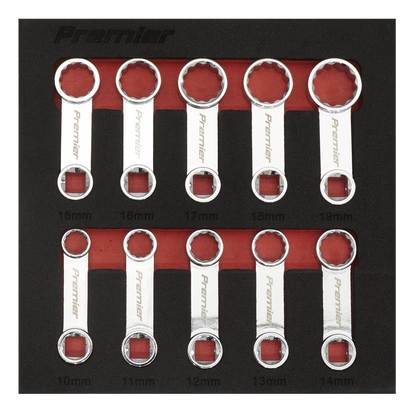 Premier Torque Adaptor Spanner Set 3/8"Sq Drive 10pc