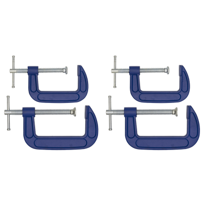 G-Clamp Set 75mm & 100mm 4pc