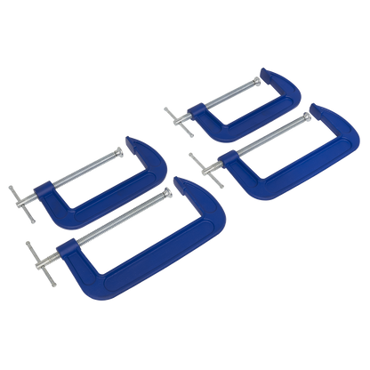 G-Clamp Set 150mm & 200mm 4pc
