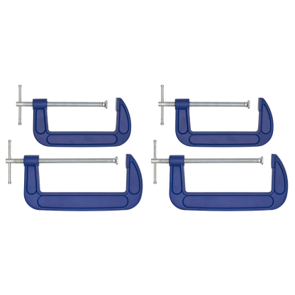 G-Clamp Set 150mm & 200mm 4pc