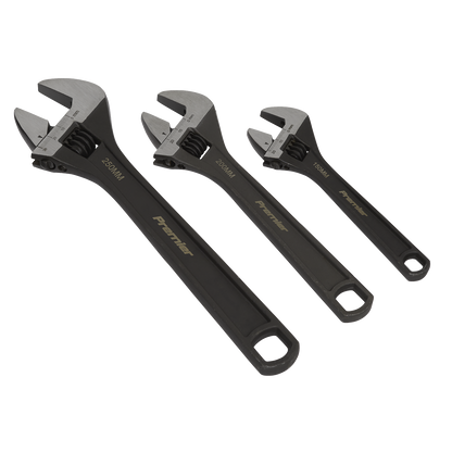 Premier Adjustable Wrench Set 3pc