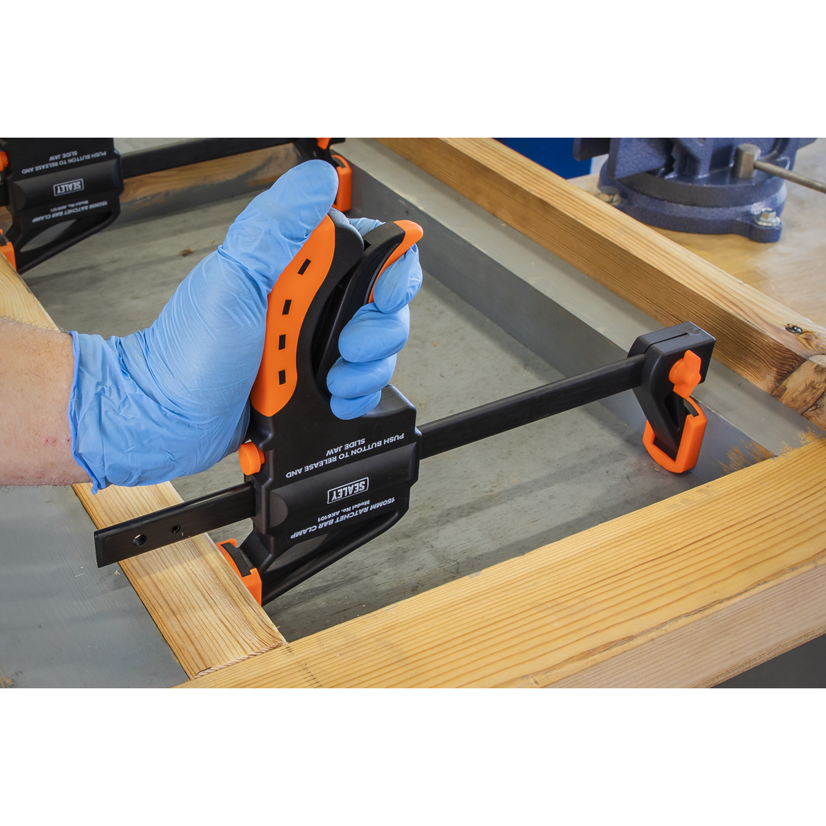 Ratchet Bar Clamp 150mm