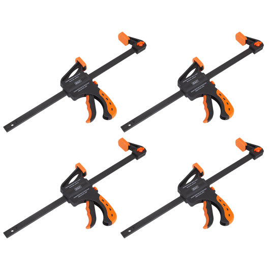 Ratchet Bar Clamp Set 300mm 4pc