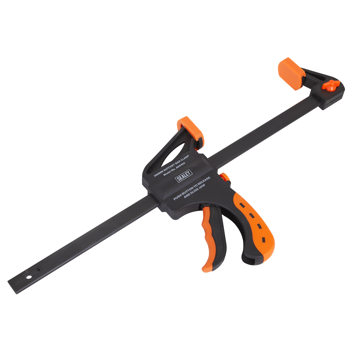 Ratchet Bar Clamp Set 300mm 4pc