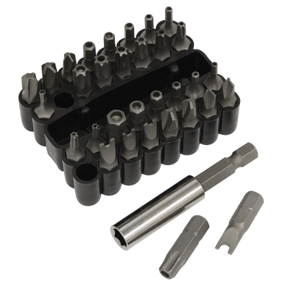 Premier Power Tool Security Bit & Magnetic Adaptor Set 33pc