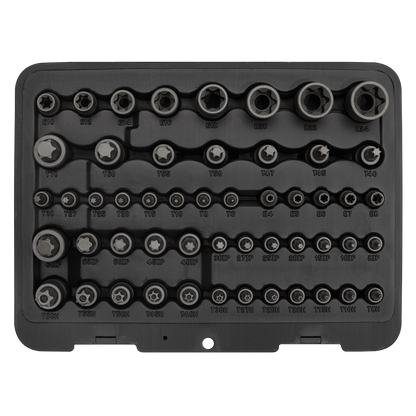 Premier TRX-Star* Master Socket Set 52pc 1/4", 3/8" & 1/2"Sq Drive 52pc