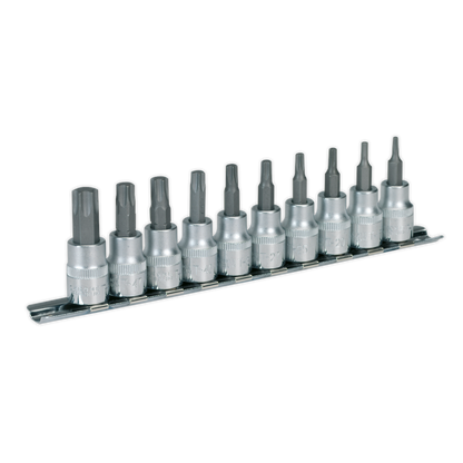 Premier TRX-Star* Socket Bit Set 3/8"Sq Drive 10pc
