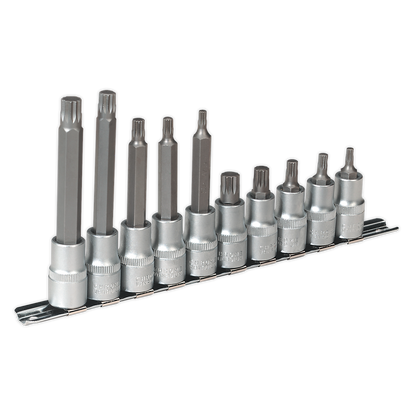 Premier Spline Socket Bit Set 10pc